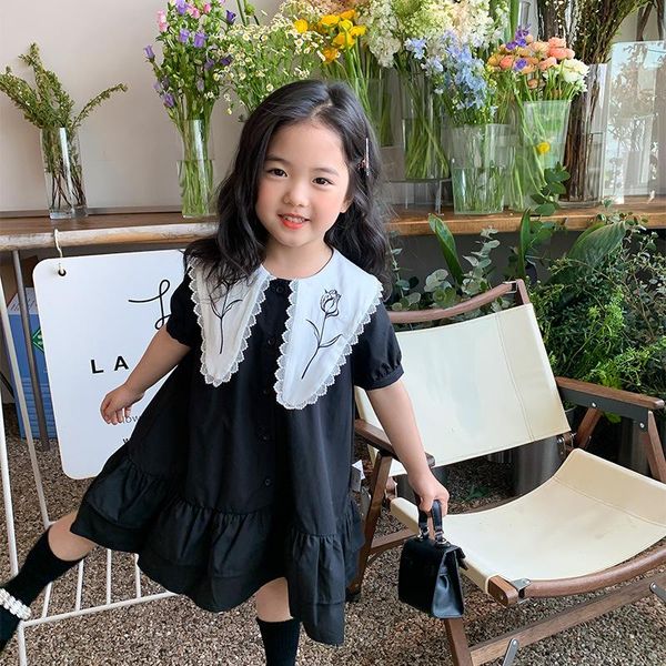 girl's dresses 2022 summe girl's dress korean girls' big lapel embroidery hepburn style 1-7year kid's lovely dressgirl&#, Red;yellow
girl's dresses 2022 summe girl's dress korean girls' big lapel embroidery hepburn style 1-7year kid's lovely dressgirl&#, Red;yellow