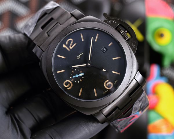 designer brand men's 44mm watch stainless steel strap automatic mechanical movement mens watches, Slivery;brown 
designer brand men's 44mm watch stainless steel strap automatic mechanical movement mens watches, Slivery;brown