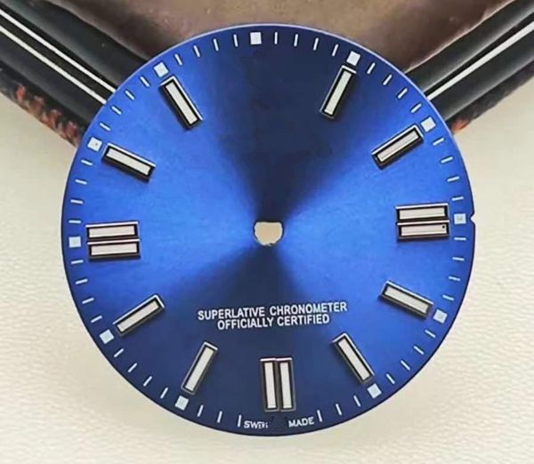 28mm blue luminous watch dial for eta2824 2836 8215 8200 2813 movement with r 220617
28mm blue luminous watch dial for eta2824 2836 8215 8200 2813 movement with r 220617