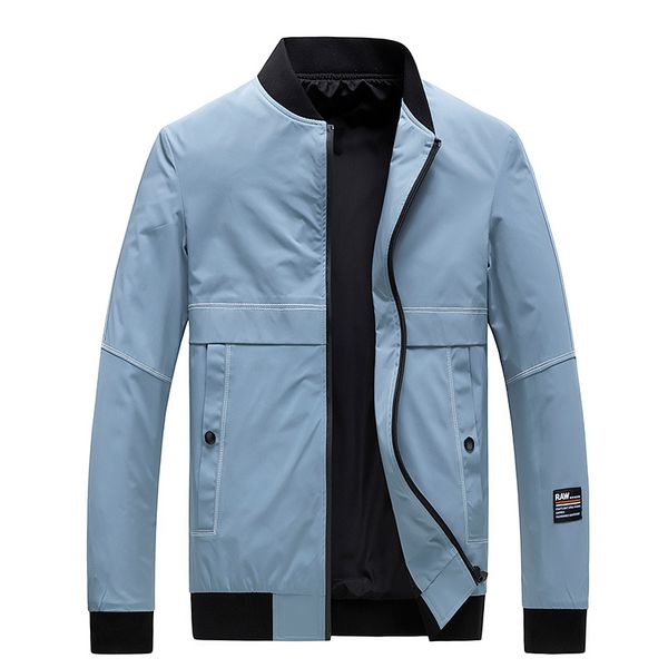men jacket fashion casual windbreaker jackets spring autumn thin mens bomber collar coats outdoors streetwear clothes 220727, Black;brown
men jacket fashion casual windbreaker jackets spring autumn thin mens bomber collar coats outdoors streetwear clothes 220727, Black;brown