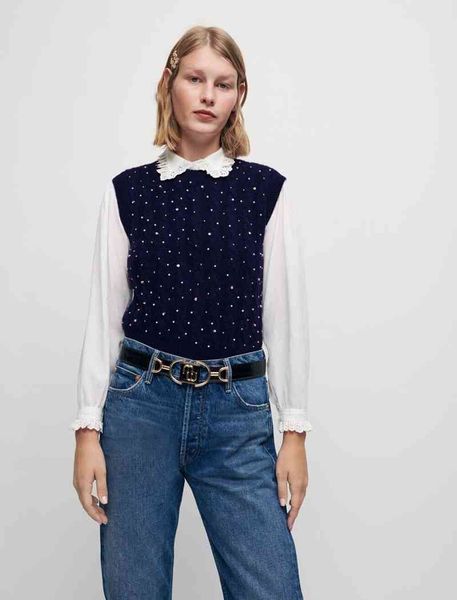 women's vests fadan m family early autumn women's casual fashion age reduction sweet cool rivet knitted back, Black;white
women's vests fadan m family early autumn women's casual fashion age reduction sweet cool rivet knitted back, Black;white