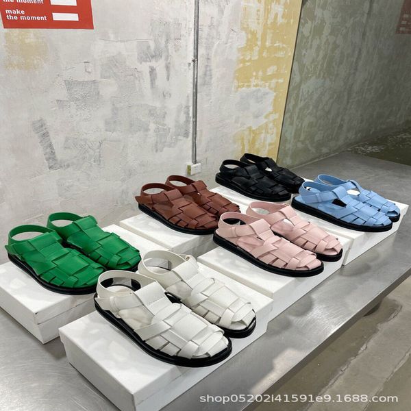 dress shoes woven buckle roman shoes spring baotou side empty cowhide sandals fashionable women's, Black
dress shoes woven buckle roman shoes spring baotou side empty cowhide sandals fashionable women's, Black