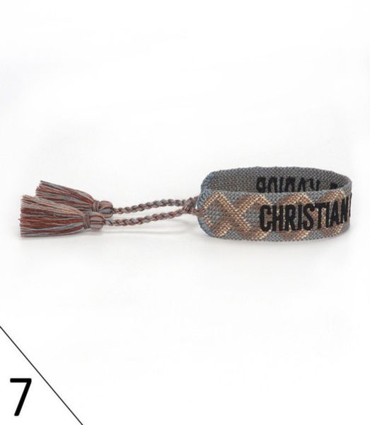luxury braided brand bracelet adjustable woven friendship bangle for womens mens designer letter embroidery rope bracelets jewelry gift code, Golden;silver
luxury braided brand bracelet adjustable woven friendship bangle for womens mens designer letter embroidery rope bracelets jewelry gift code, Golden;silver
