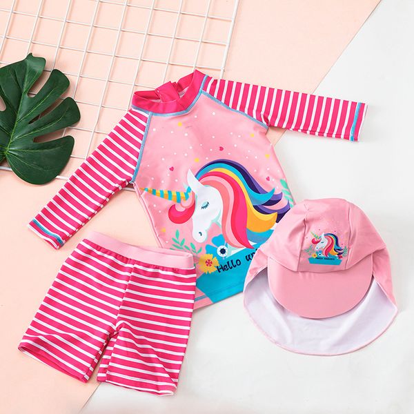 girls two pieces swimsuit unicorn cute swimwear bathing suits 2-12 years pull on closure quick-dry elastic materia child suit 220315, Blue
girls two pieces swimsuit unicorn cute swimwear bathing suits 2-12 years pull on closure quick-dry elastic materia child suit 220315, Blue