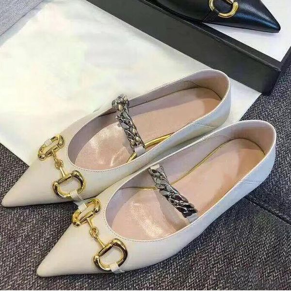 fashion 23ss women flat designer pointed authentic cowhide metal designer chain lady leather letter casual womens mules princetown shoe heel, Black
fashion 23ss women flat designer pointed authentic cowhide metal designer chain lady leather letter casual womens mules princetown shoe heel, Black