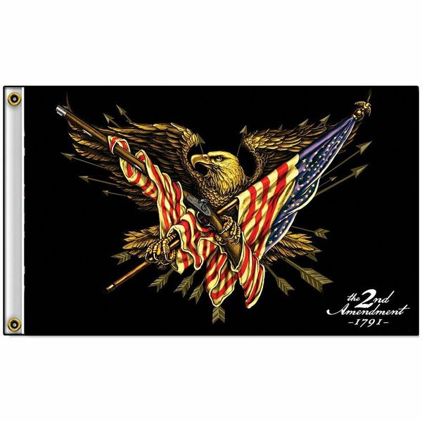 2nd amendment flag 3x5ft eagle usa shall not infringe firearm banner america 1791 3x5 ft custom flag with two brass grommets
2nd amendment flag 3x5ft eagle usa shall not infringe firearm banner america 1791 3x5 ft custom flag with two brass grommets