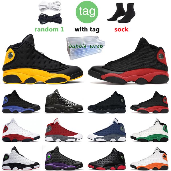 13s men basketball shoes 13 bred black cat red flint lucky green grey toe hyper royal playground mens sports sneakers
13s men basketball shoes 13 bred black cat red flint lucky green grey toe hyper royal playground mens sports sneakers