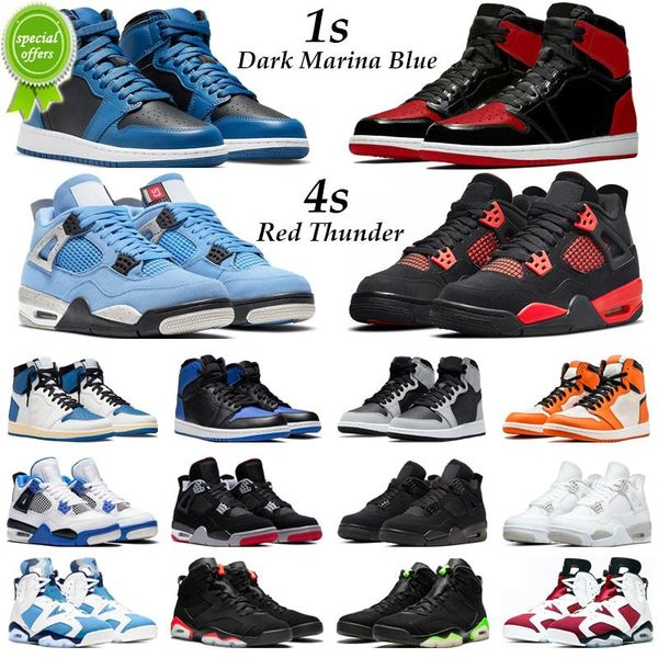 2022 jumpman 1 high og basketball shoes men women 1s dark marina blue bred patent hyper royal 4s red thunder infrared black cat 6s unc mens
2022 jumpman 1 high og basketball shoes men women 1s dark marina blue bred patent hyper royal 4s red thunder infrared black cat 6s unc mens