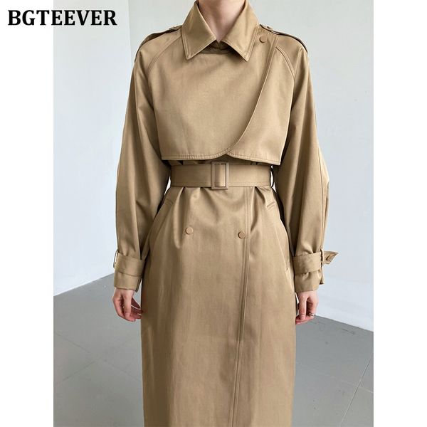 stylish winter women long trench coats thick double breasted belted jacket casual warm female long overcoat 2021, Tan;black
stylish winter women long trench coats thick double breasted belted jacket casual warm female long overcoat 2021, Tan;black