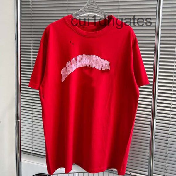 2022 designer bb t shirt and shirts 2022 spring summer new women's red short sleeved t-shirt korean fashion br, White;black
2022 designer bb t shirt and shirts 2022 spring summer new women's red short sleeved t-shirt korean fashion br, White;black