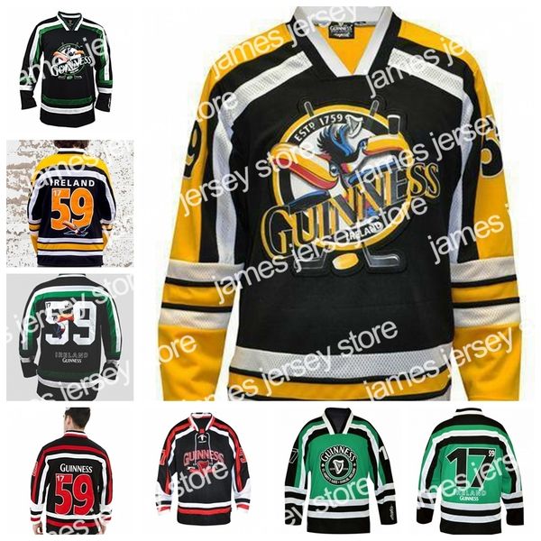 new hockey jerseys men's guinness ireland red yellow green and white hockey jersey e, Black;red
new hockey jerseys men's guinness ireland red yellow green and white hockey jersey e, Black;red