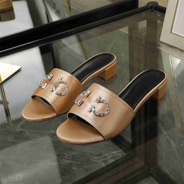 2023 elling famous brand ladies genuine leather high heel slippers classic luxury sandals designer women's summer walking casual shoes, Black
2023 elling famous brand ladies genuine leather high heel slippers classic luxury sandals designer women's summer walking casual shoes, Black