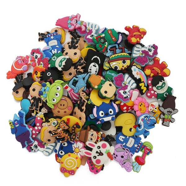 100pcs lot mixed cartoon random different shoes charms fit croc shoes wristbands children party birthday gift 220720, White;pink
100pcs lot mixed cartoon random different shoes charms fit croc shoes wristbands children party birthday gift 220720, White;pink