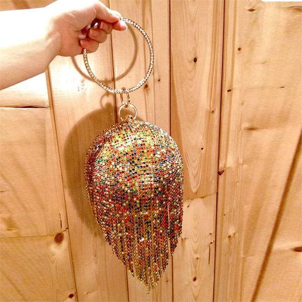 tassel evening bags circular shaped day clutch handle ball fashion handbags with chain shoulder 220531
tassel evening bags circular shaped day clutch handle ball fashion handbags with chain shoulder 220531