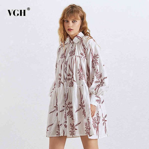 elegant dress for female lapel collar lantern long sleeve print hit color womens fashion spring 210507, Black;gray
elegant dress for female lapel collar lantern long sleeve print hit color womens fashion spring 210507, Black;gray
