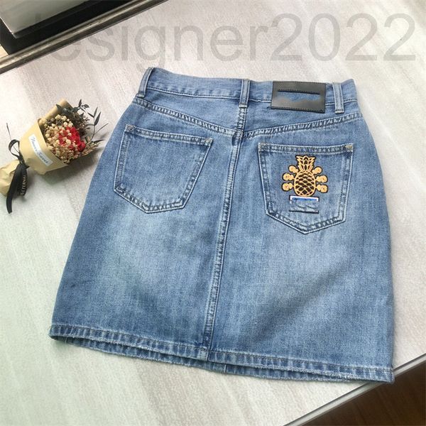 skirts designer sharp goods high-end net red early spring pineapple embroidery versatile thin denim skirt women's style fgbj, Black
skirts designer sharp goods high-end net red early spring pineapple embroidery versatile thin denim skirt women's style fgbj, Black
