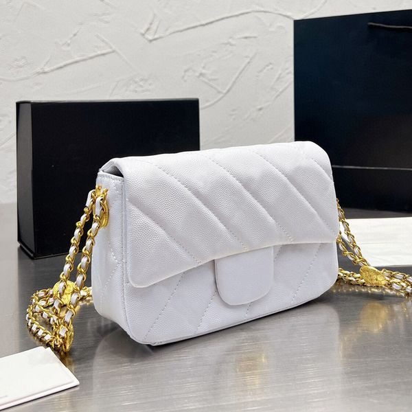 luxury designer handbag shoulder gold coins chain bag clutch flap totes bags caviar lattice purse double letters solid hasp waist square wom
luxury designer handbag shoulder gold coins chain bag clutch flap totes bags caviar lattice purse double letters solid hasp waist square wom