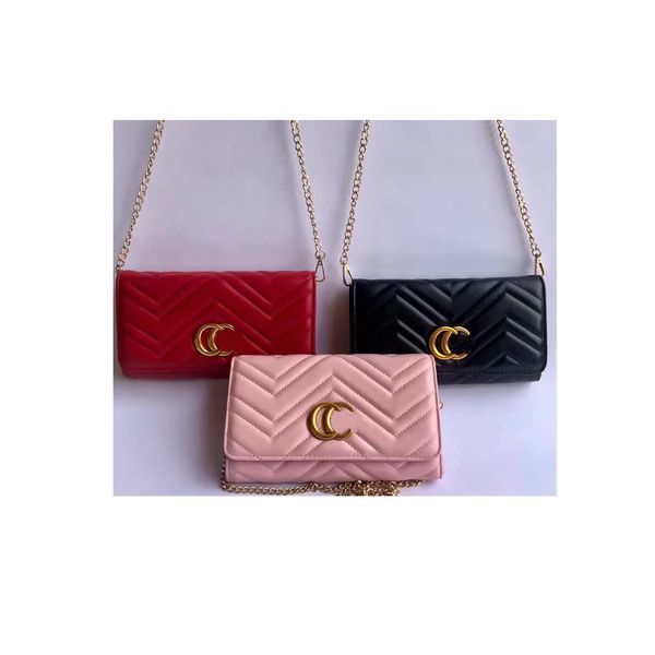 3 colors women bags fashion brand letter logo black red pink shoulder bag for ladies chain wallets party
3 colors women bags fashion brand letter logo black red pink shoulder bag for ladies chain wallets party