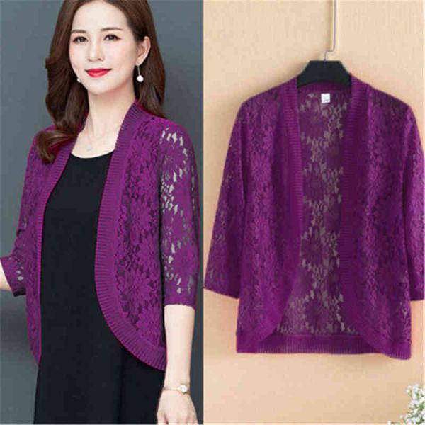 women's sweaters 3xl4xl 5xl korean fashion women vest summer thin jacket half sleeve elegant lace mesh crocheted blusas thin outfit zy6, White;black
women's sweaters 3xl4xl 5xl korean fashion women vest summer thin jacket half sleeve elegant lace mesh crocheted blusas thin outfit zy6, White;black