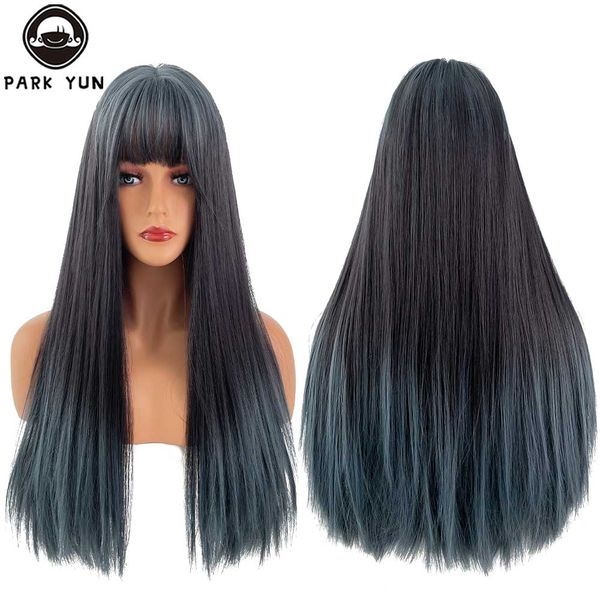 lx brand wigstore cosplay lolita long straight blue synthetic wig summer heat-resistant hair black head natural non-reflective wigfactory di
lx brand wigstore cosplay lolita long straight blue synthetic wig summer heat-resistant hair black head natural non-reflective wigfactory di