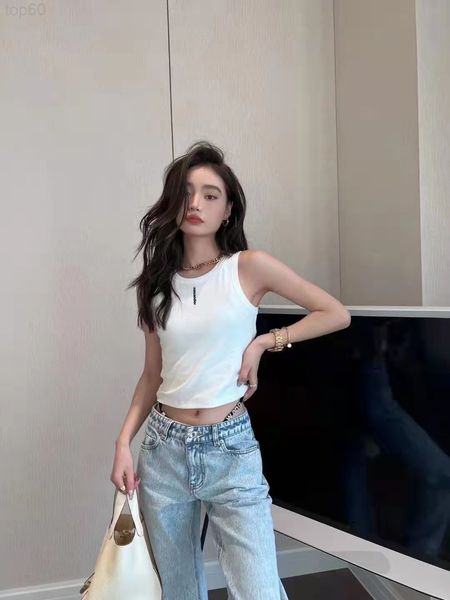 women's tanks & camis designer 2022 spring and summer new embroidered letters solid color sleeveless vest women's versatile thin h, White
women's tanks & camis designer 2022 spring and summer new embroidered letters solid color sleeveless vest women's versatile thin h, White