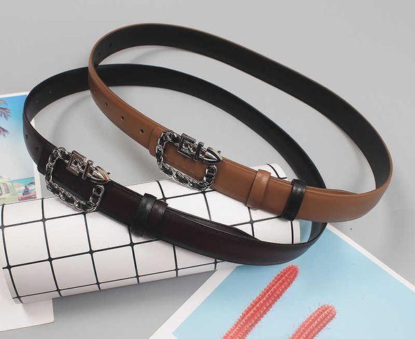 2022 elling square buckle belt classic luxury ins style simple and versatile men's women's two-layer leather waistband fashion ski, Black;brown
2022 elling square buckle belt classic luxury ins style simple and versatile men's women's two-layer leather waistband fashion ski, Black;brown