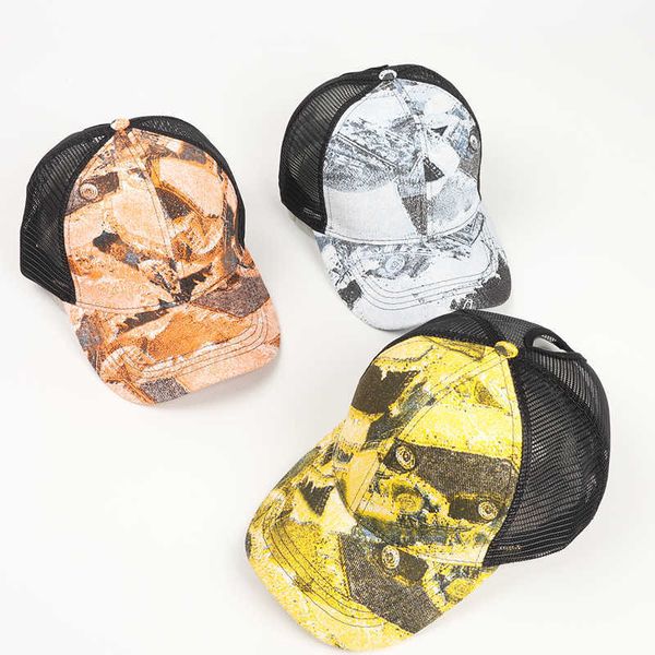 caps fashion designers foreign trade camouflage hole ponytail hat men and women painted graffiti tie-dye baseball cap outdoor wild peaked, Blue;gray
caps fashion designers foreign trade camouflage hole ponytail hat men and women painted graffiti tie-dye baseball cap outdoor wild peaked, Blue;gray