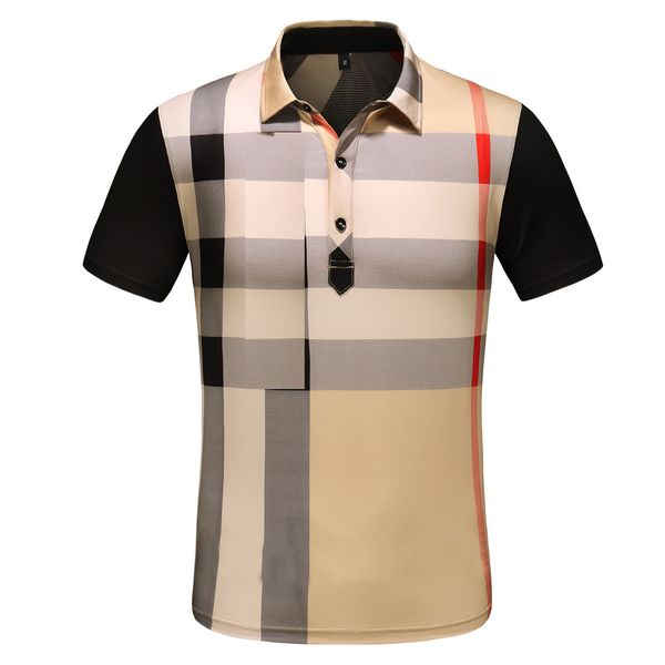 2022 designer luxury men's polo shirt t-shirt fashion business casual short sleeve 100% cotton uk breathable plaidstriped summer dress, White;black
2022 designer luxury men's polo shirt t-shirt fashion business casual short sleeve 100% cotton uk breathable plaidstriped summer dress, White;black