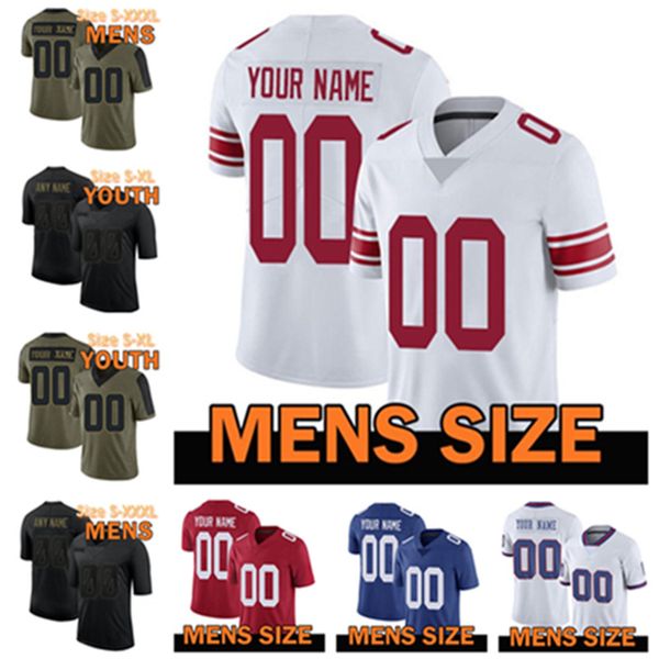 ncaa 8 daniel jones 26 saquon barkley football jersey kenny golladay lawrence taylor james bradberry michael strahan kadarius toney sterling, Black
ncaa 8 daniel jones 26 saquon barkley football jersey kenny golladay lawrence taylor james bradberry michael strahan kadarius toney sterling, Black