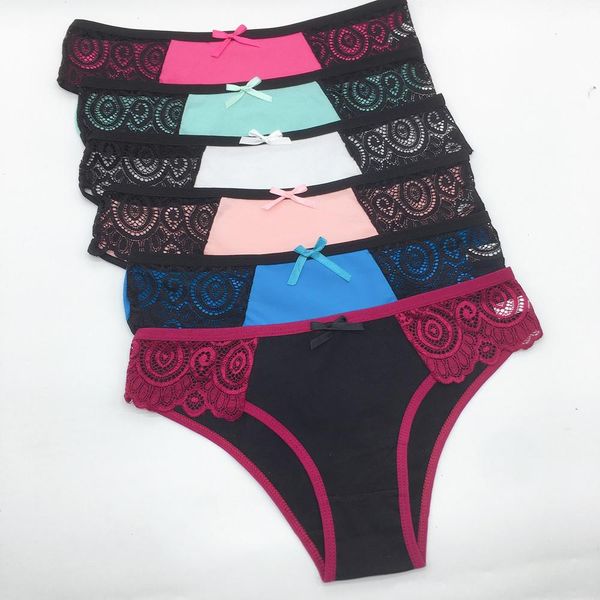 3 pieces lace cotton briefs women panties intimates female underwear lingerie breathable woman culottes femme pantys soft, Black;pink
3 pieces lace cotton briefs women panties intimates female underwear lingerie breathable woman culottes femme pantys soft, Black;pink