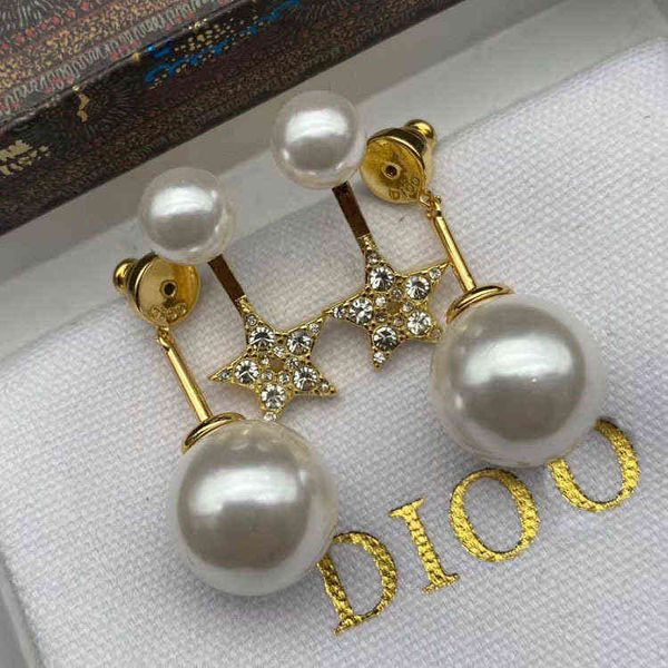 jewel 925 silver needle pearl star earrings fashion personality simple temperament women's earrings, Golden
jewel 925 silver needle pearl star earrings fashion personality simple temperament women's earrings, Golden