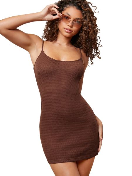 solid bodycon dress 36xd#, Black;gray