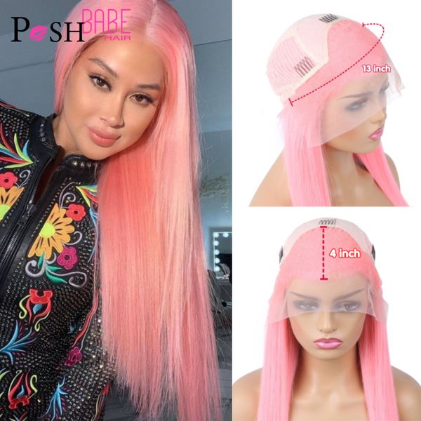 accessories 32 inch straight lace front human hair wigs 13x4 pink lace frontal wig pre plucked remy brazilian transparent lace wig for women, Silver
accessories 32 inch straight lace front human hair wigs 13x4 pink lace frontal wig pre plucked remy brazilian transparent lace wig for women, Silver