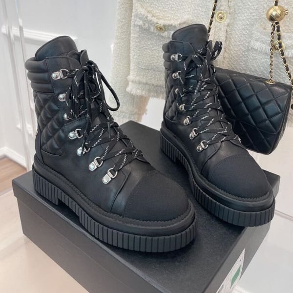 designer plaque boots lace up ankle boot women black leather combat boots flat heel winter booties with box
designer plaque boots lace up ankle boot women black leather combat boots flat heel winter booties with box