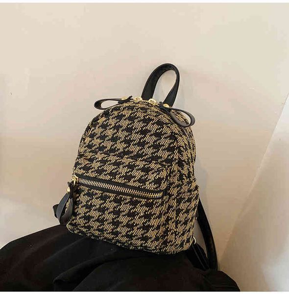 foreign style small bag 2022 new lattice backpack autumn mini backpack multifunctional backpack
foreign style small bag 2022 new lattice backpack autumn mini backpack multifunctional backpack