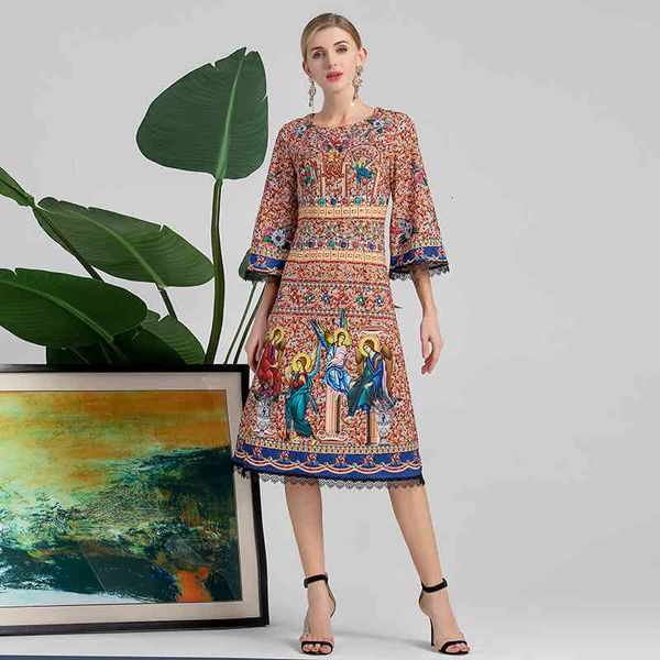 casual dresses early spring print lace stitching hand diamond studded celebrity temperament dress, Black;gray
casual dresses early spring print lace stitching hand diamond studded celebrity temperament dress, Black;gray