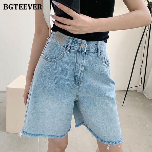 high waist pockets ladies wide leg half jeans shorts 2021 summer loose female denim blue shorts casual female shorts, White;black
high waist pockets ladies wide leg half jeans shorts 2021 summer loose female denim blue shorts casual female shorts, White;black