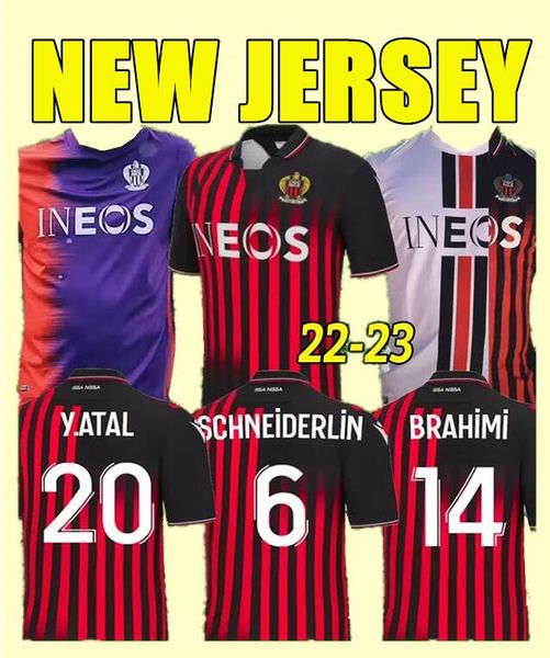 22 23 ogc nice soccer jerseys dolberg 2022 2023 atal lees melou cyprien football shirt rony lopes claude maurice jersey thailand, Black;yellow
22 23 ogc nice soccer jerseys dolberg 2022 2023 atal lees melou cyprien football shirt rony lopes claude maurice jersey thailand, Black;yellow
