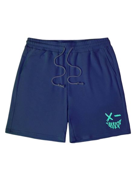 men reflective cartoon graphic drawstring waist shorts 56z5#, White;black
men reflective cartoon graphic drawstring waist shorts 56z5#, White;black
