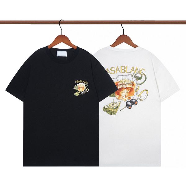 22ss summer usa food wine glass print tee casual mens high street short sleeve tshirt women cool cotton t shirts, Black;brown
22ss summer usa food wine glass print tee casual mens high street short sleeve tshirt women cool cotton t shirts, Black;brown