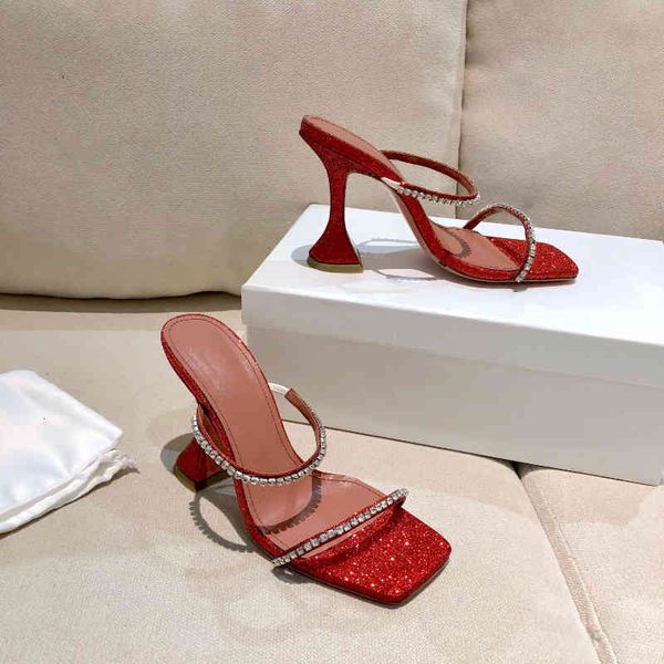 slippers gilda red glitter crystal embellished strap slippers mules evening shoes spool heel women heels luxury designers heeled sandals ylb, Black
slippers gilda red glitter crystal embellished strap slippers mules evening shoes spool heel women heels luxury designers heeled sandals ylb, Black