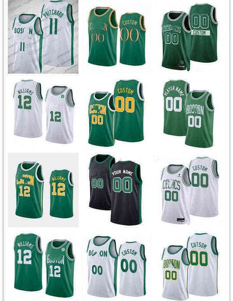 75th custom men boston's celtics's 11 payton pritchard josh 8 richardson robert 44 williams iii 12 grant williams basketball jerse, Black
75th custom men boston's celtics's 11 payton pritchard josh 8 richardson robert 44 williams iii 12 grant williams basketball jerse, Black