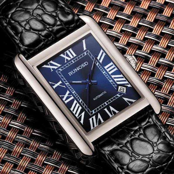 luxury tank watch designer women genuine snowden 8303g classic mechanical ultra thin waterproof men's crocodile skin, Slivery;brown
luxury tank watch designer women genuine snowden 8303g classic mechanical ultra thin waterproof men's crocodile skin, Slivery;brown