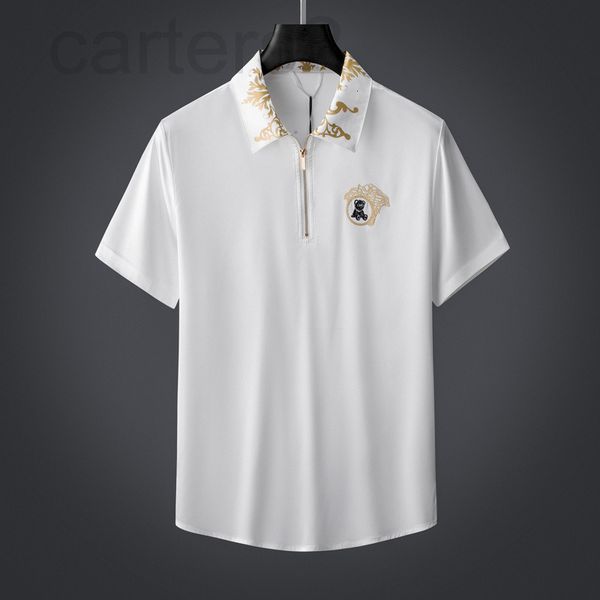 men's t-shirts designer 2022 new men's short sleeve t-shirt lapel slim zipper pullover half embroidered casual polo qlps2022, White;black
men's t-shirts designer 2022 new men's short sleeve t-shirt lapel slim zipper pullover half embroidered casual polo qlps2022, White;black