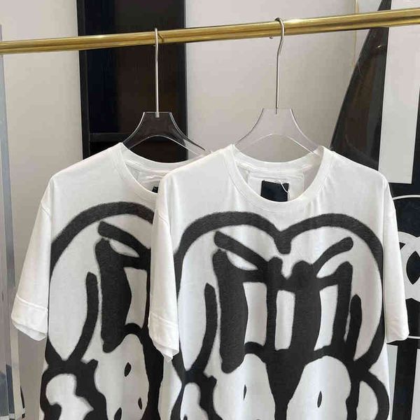 2022 the new luxury designer men's dog head doodle super cool oversize short sleeves pure cotton tee for men women, quality 5, White;black
2022 the new luxury designer men's dog head doodle super cool oversize short sleeves pure cotton tee for men women, quality 5, White;black