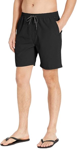 men's union elastic amphibian 18 walk short h2rr#, White;black