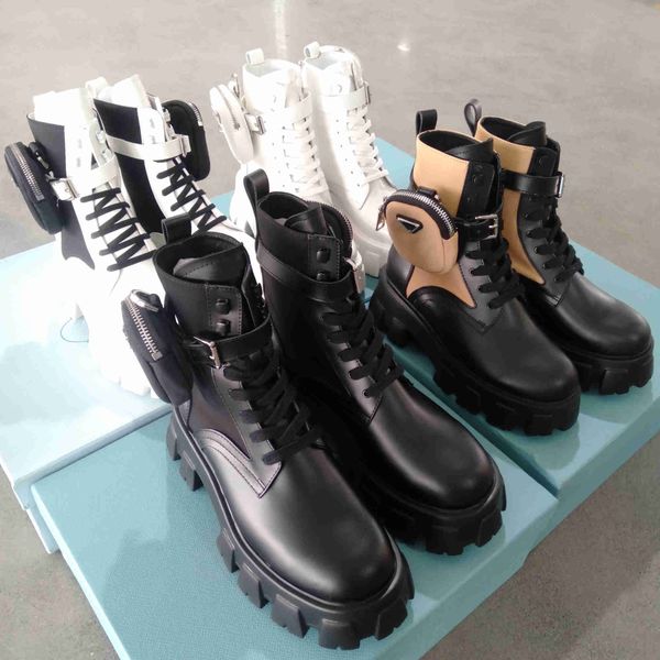 designer boots men women rois ankle martin boot military inspired combat bootie leather nylon removable pouch designers shoes size 35-45, Black
designer boots men women rois ankle martin boot military inspired combat bootie leather nylon removable pouch designers shoes size 35-45, Black