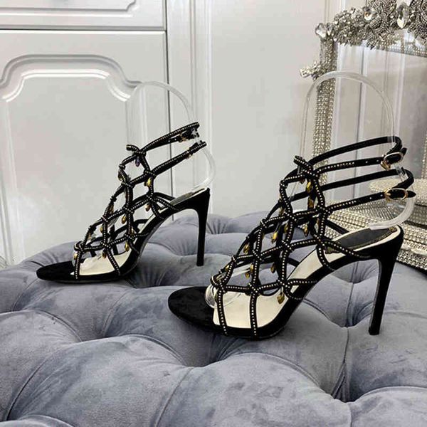 sandals summer women's shoes style diamond bead inlaid hollow high heel open toe sandals, Black
sandals summer women's shoes style diamond bead inlaid hollow high heel open toe sandals, Black