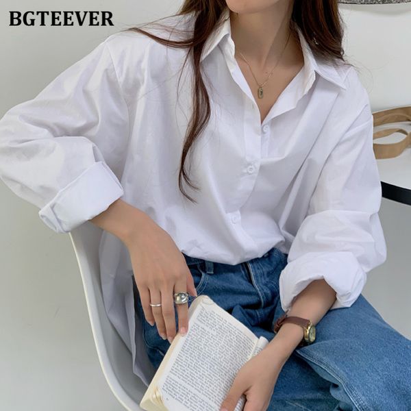 stylish solid shirts for women 2021 autumn loose single-breasted female cotton blouses casual women blusas, White
stylish solid shirts for women 2021 autumn loose single-breasted female cotton blouses casual women blusas, White