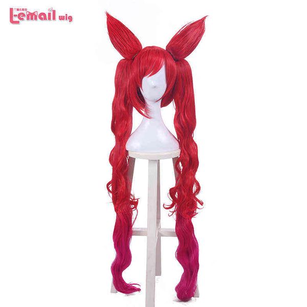 l-mail pruik game lol ster guardian jinx cosplay en lange rode gemengde roze losse golf warmte slip synthetisch haar220505, Black
l-mail pruik game lol ster guardian jinx cosplay en lange rode gemengde roze losse golf warmte slip synthetisch haar220505, Black